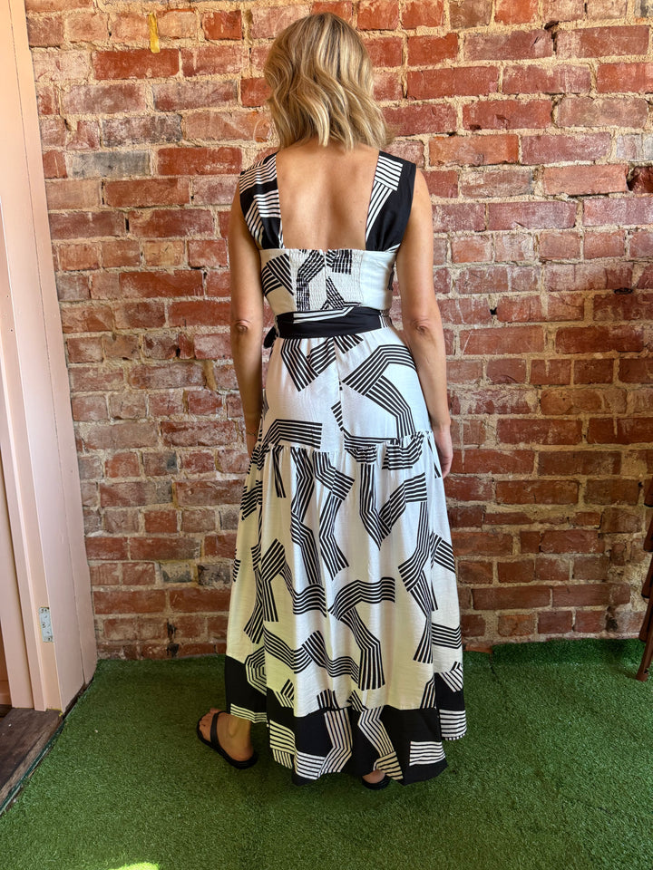 Bower Print Dress