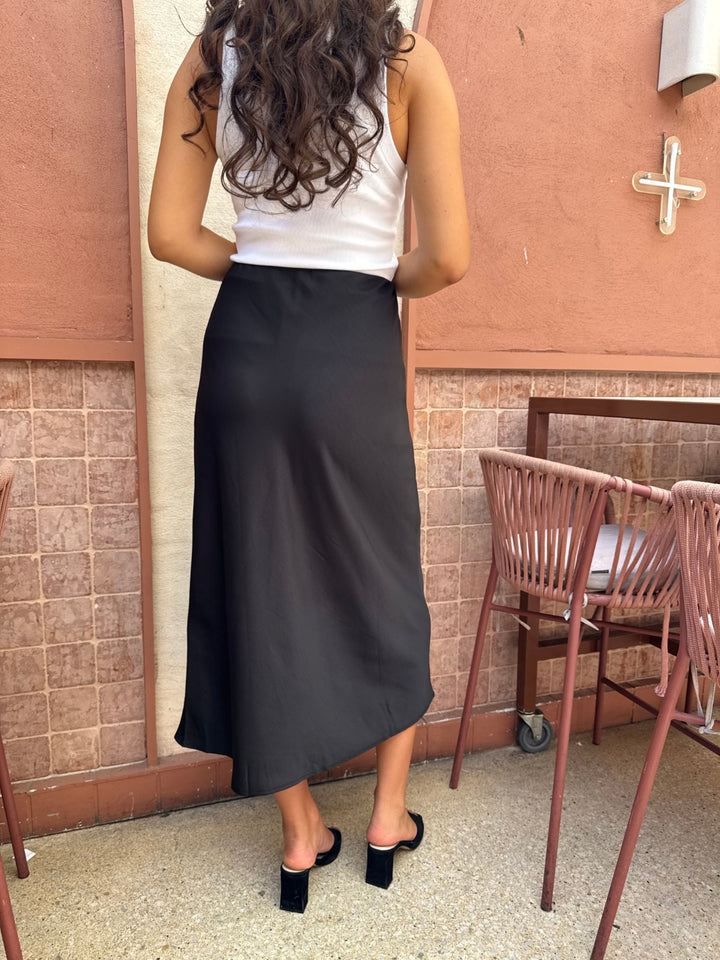Dali Bias Skirt