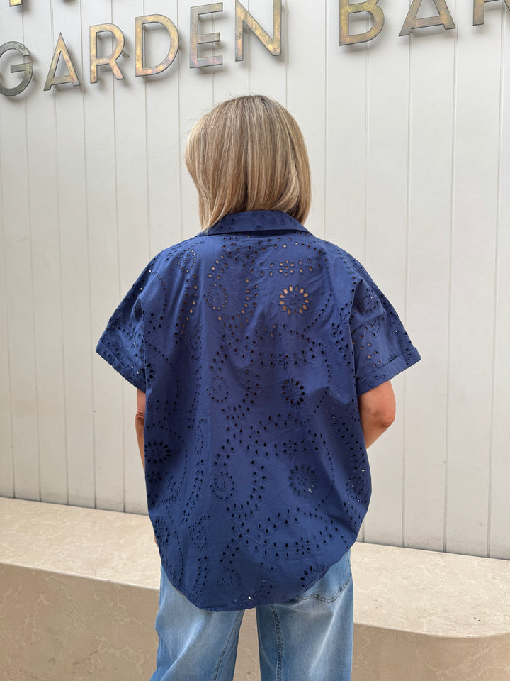 Kasey Broderie Shirt