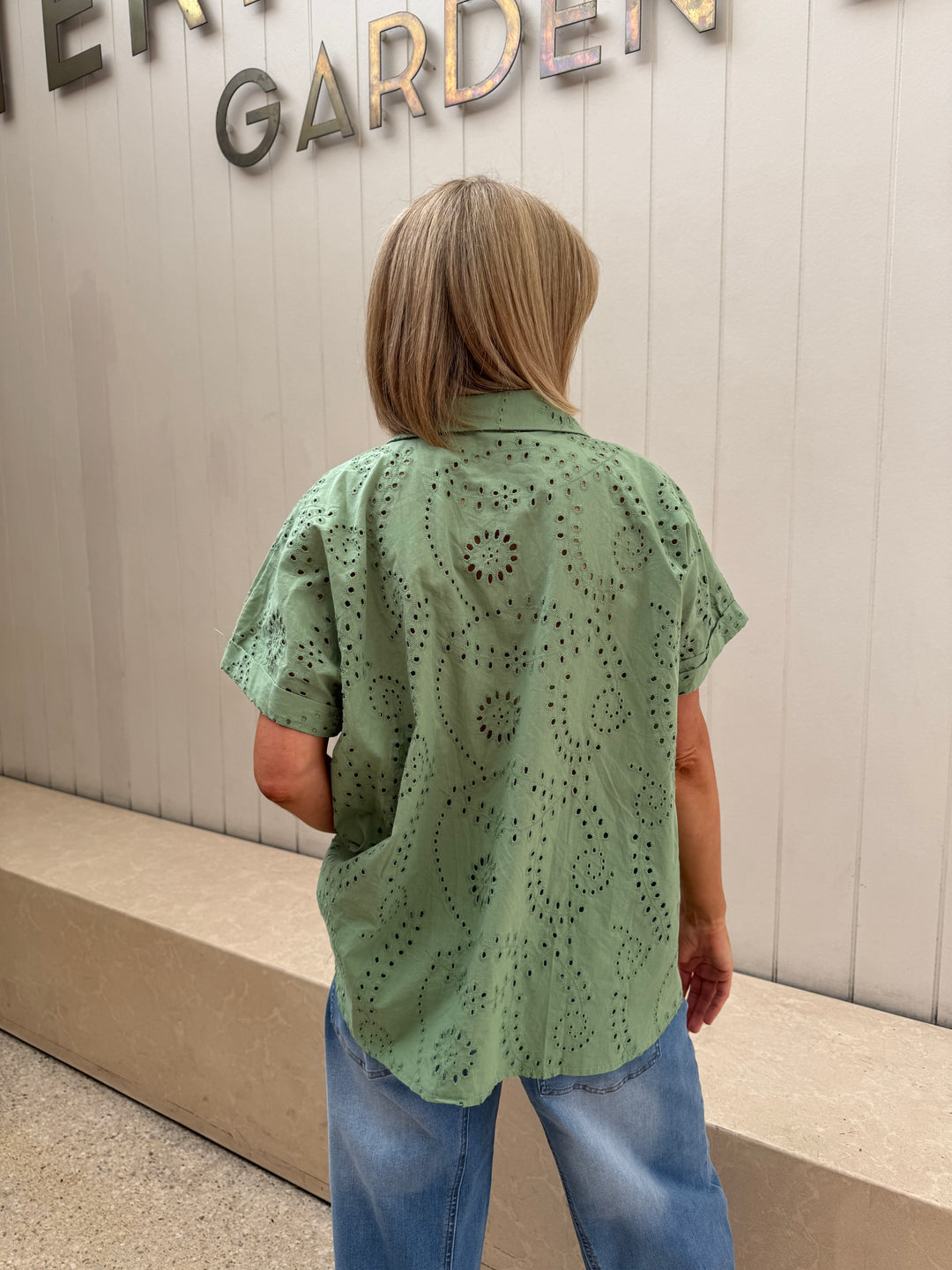 Kasey Broderie Shirt