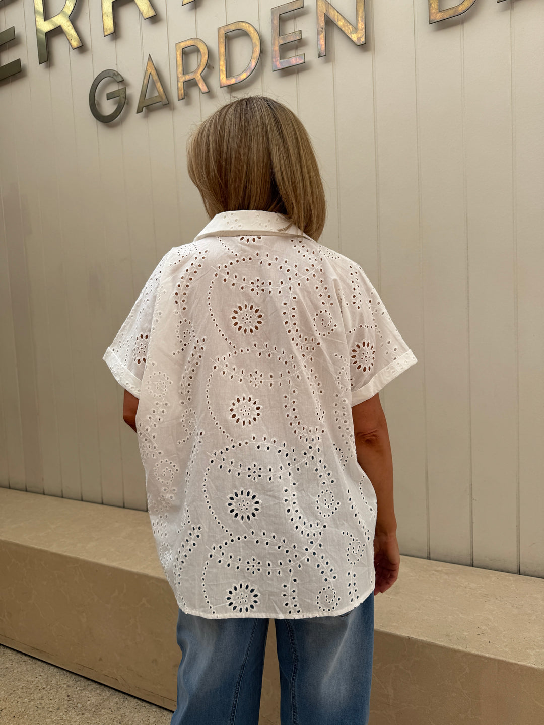 Kasey Broderie Shirt