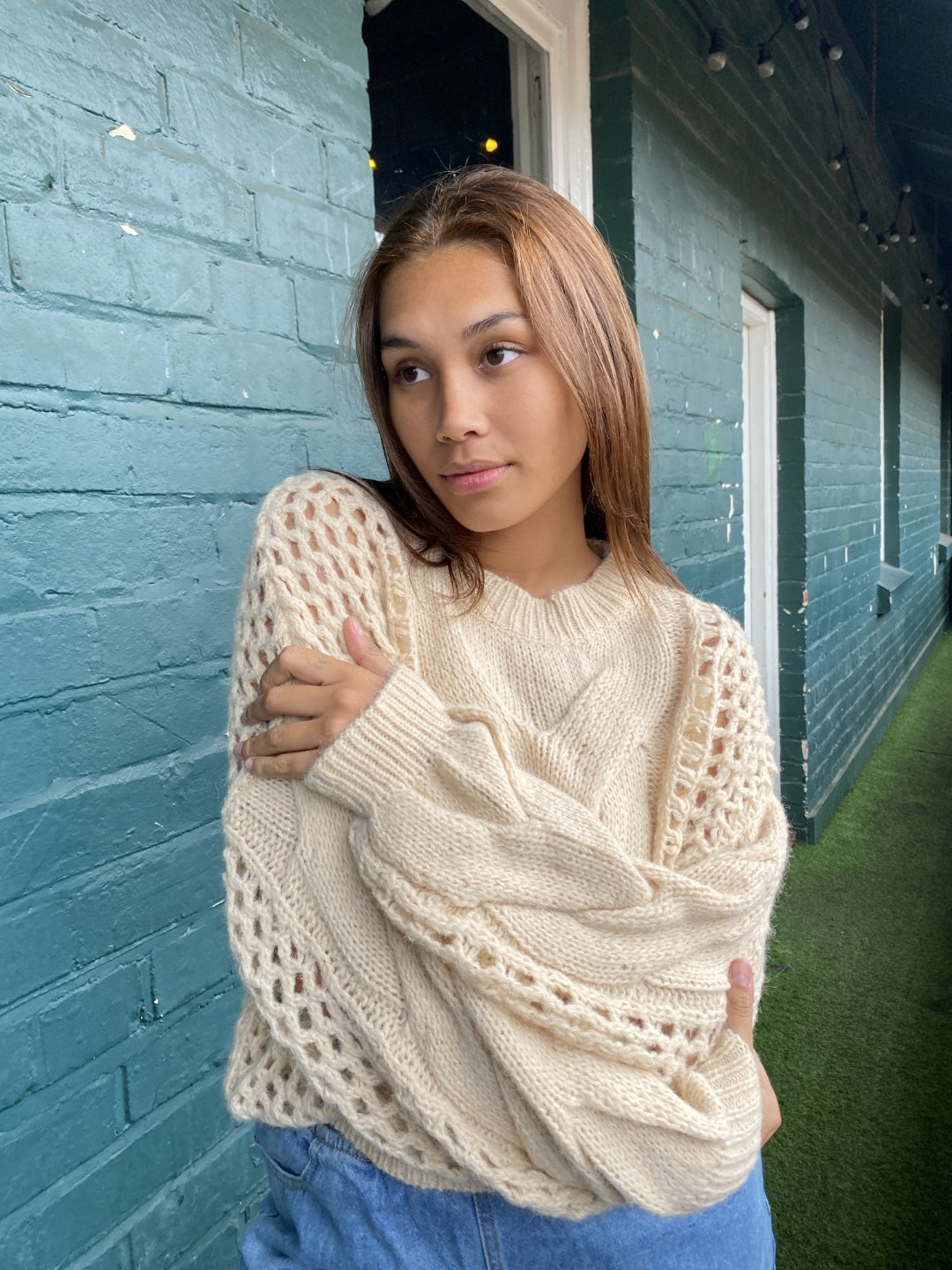 The Peachy Keen Knit from Peach and Parla