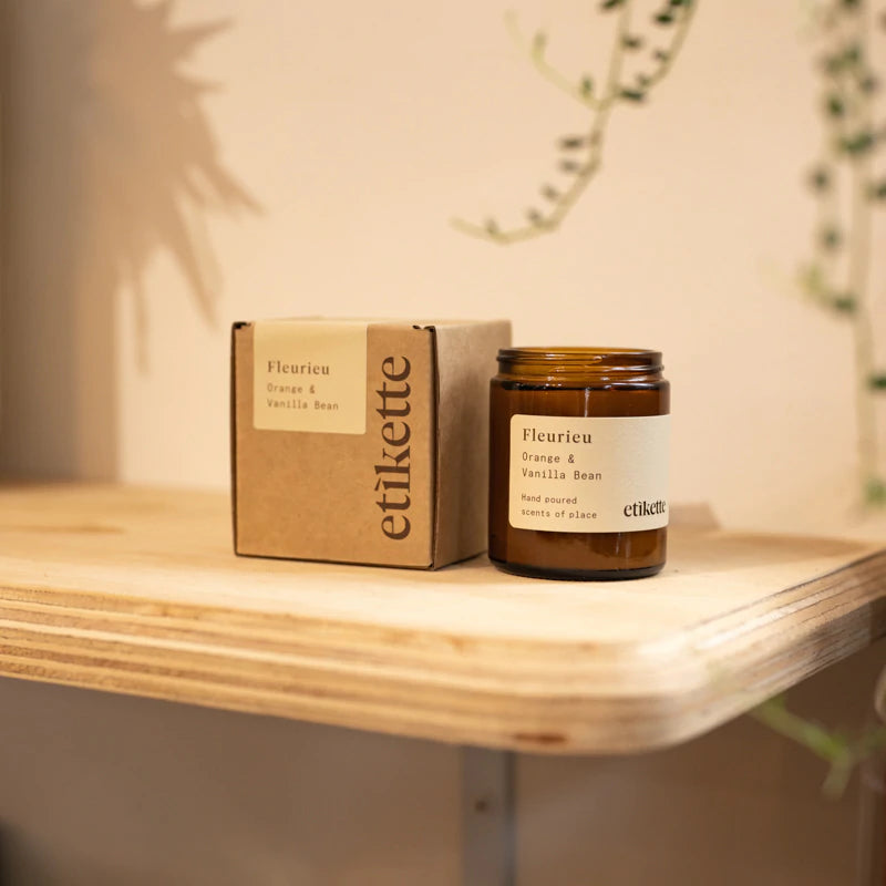 etikette candles fleurieu candle 175 ml
