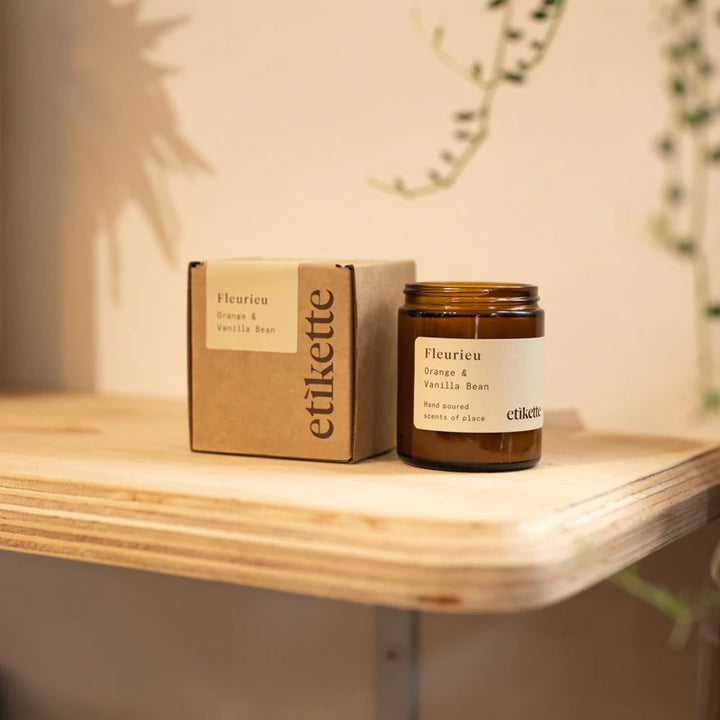 etikette candles fleurieu candle 175 ml