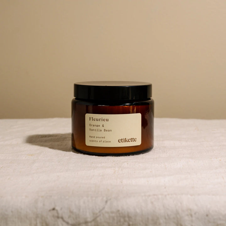 fleurieu candle from etikette candles