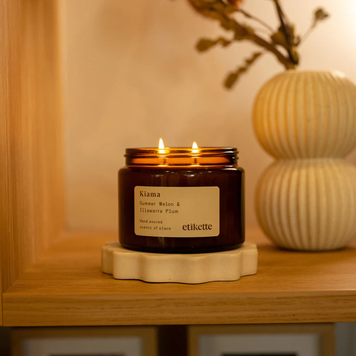 etikette candles kiama 500 ml candle