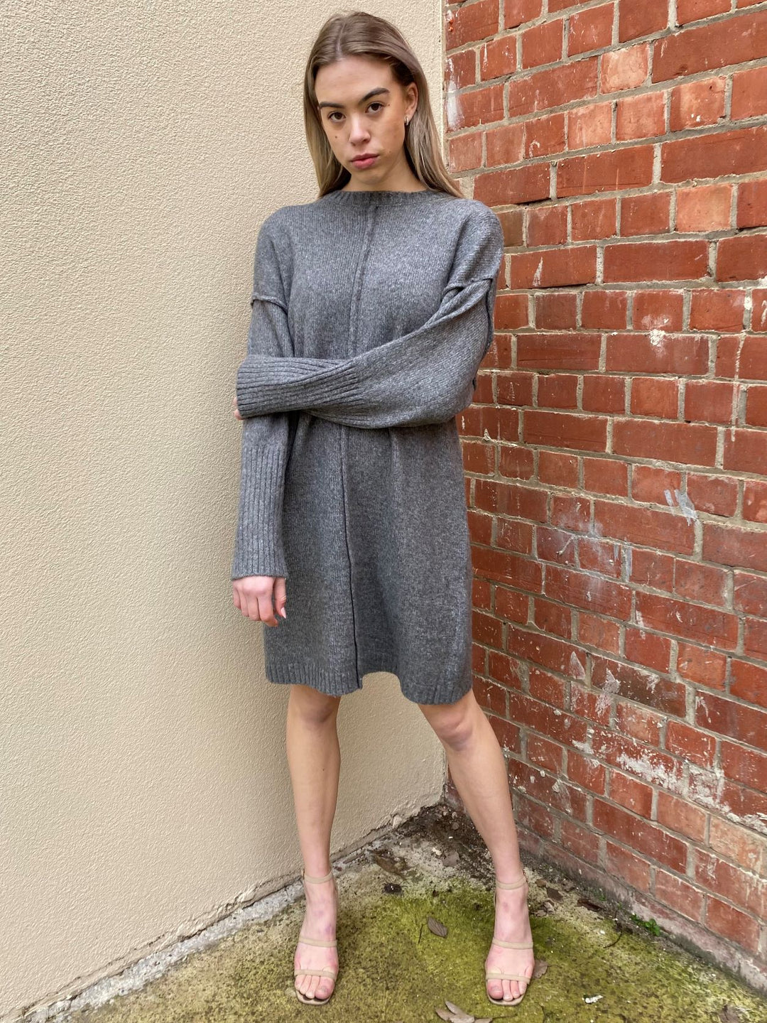 Shop the Little Lies Achillea Knit Dress