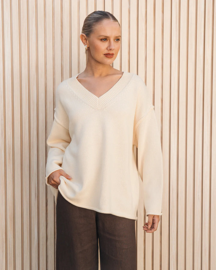 Warren V Neck Jumper