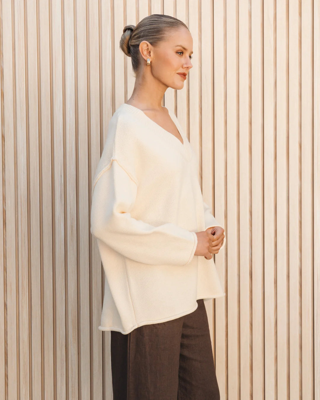 Warren V Neck Jumper