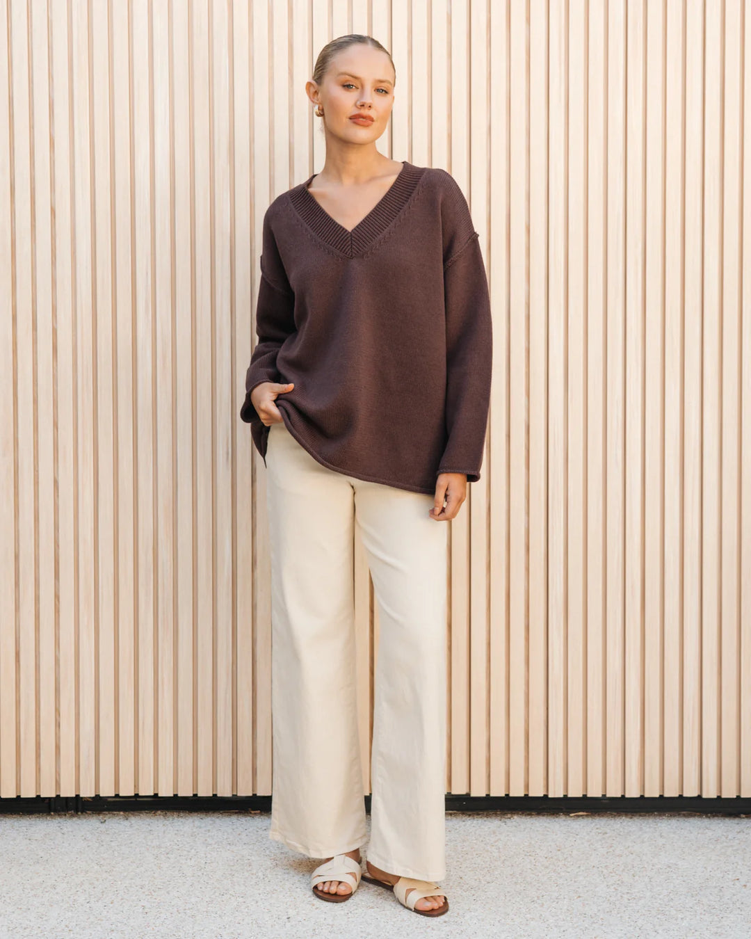 Warren V Neck Jumper