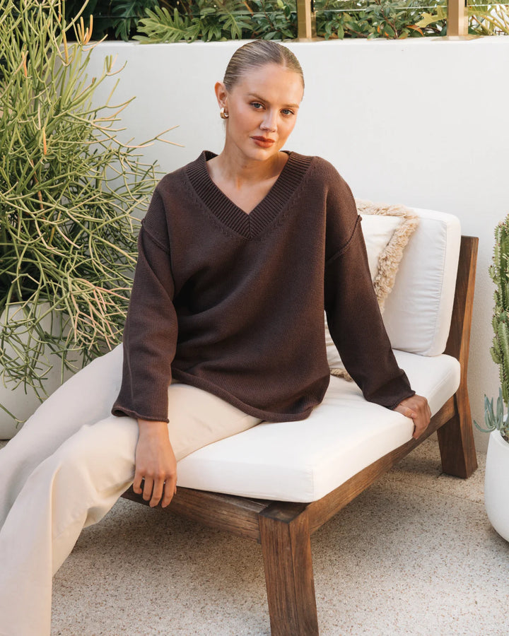 Warren V Neck Jumper