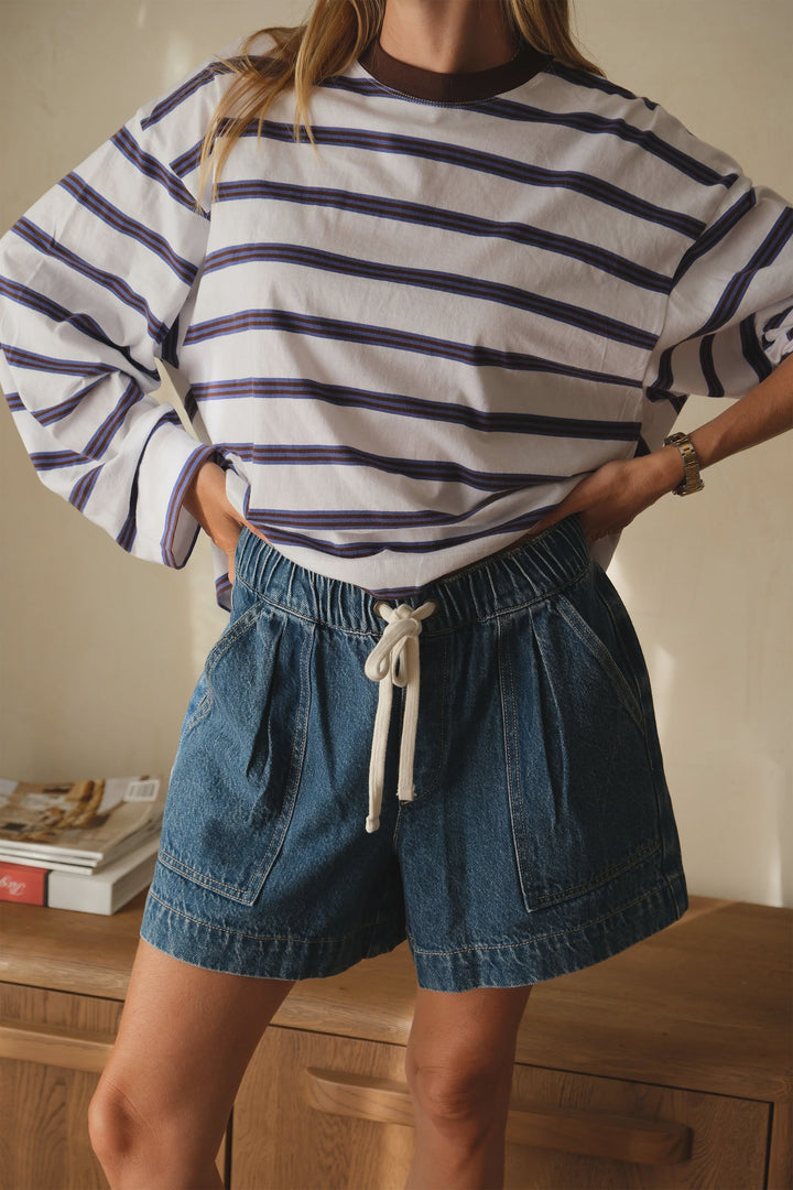 Darcy Relaxed Everyday Short / Fresh Indigo