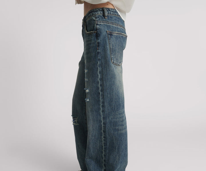 One Teaspoon Boys Club Wide Leg Jeans