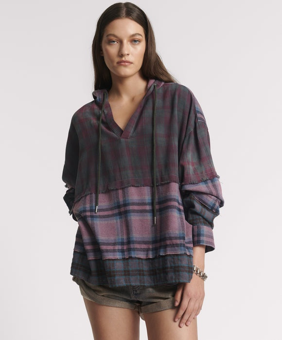 one teaspoon flannel hoodie