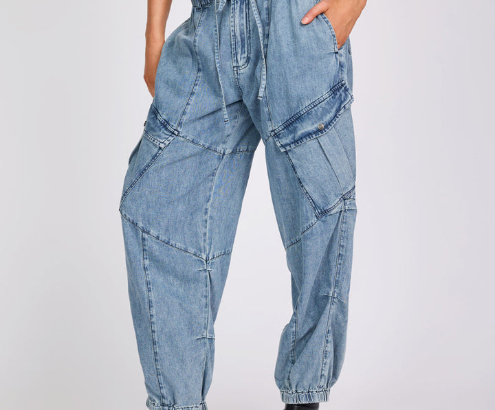 Johnny Blue Denim Flight Pants