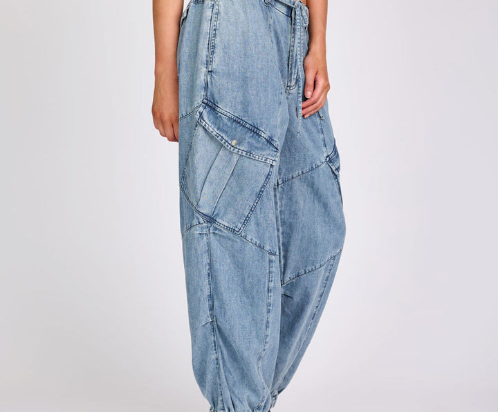 Johnny Blue Denim Flight Pants