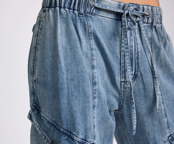 Johnny Blue Denim Flight Pants