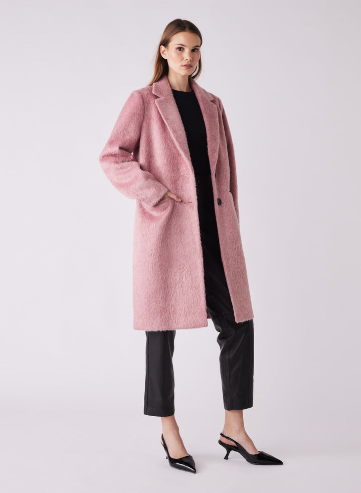 The Shadow Coat in Blush from Esmaee