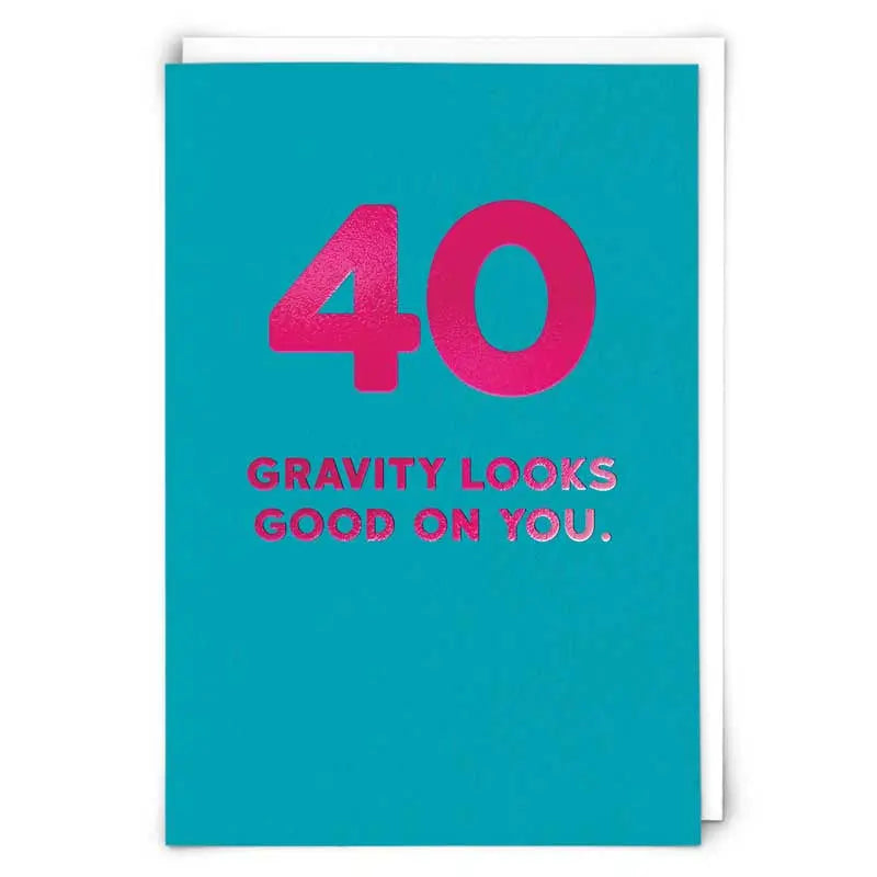 40 Gravity Greeting Card Redback Cards Australia - duties paid