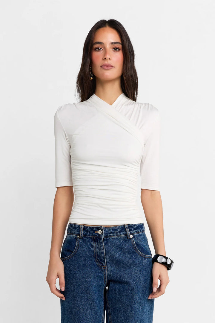 Adalia Half Sleeve Top