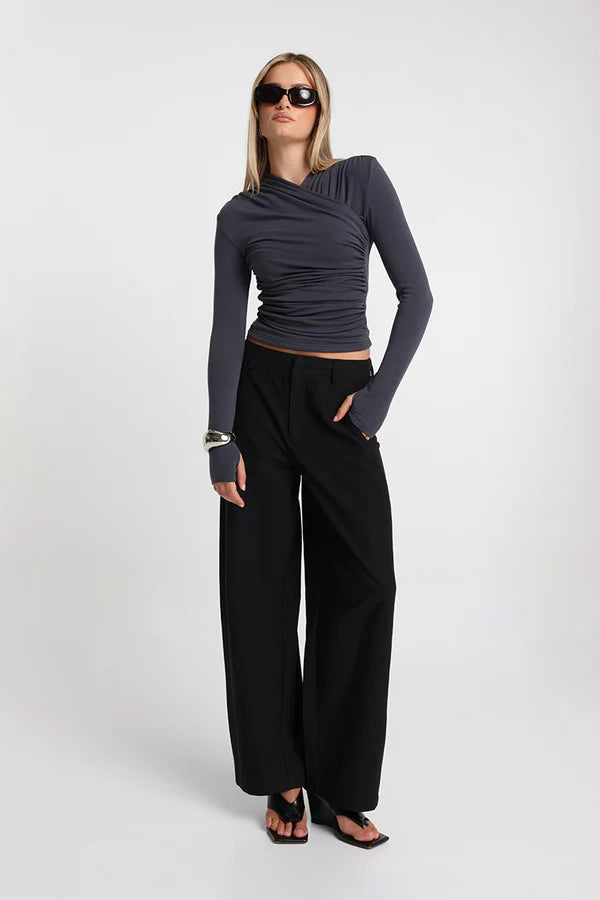 Adalia Top in Slate