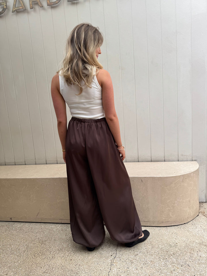 Balloon Pant from White Closet brown