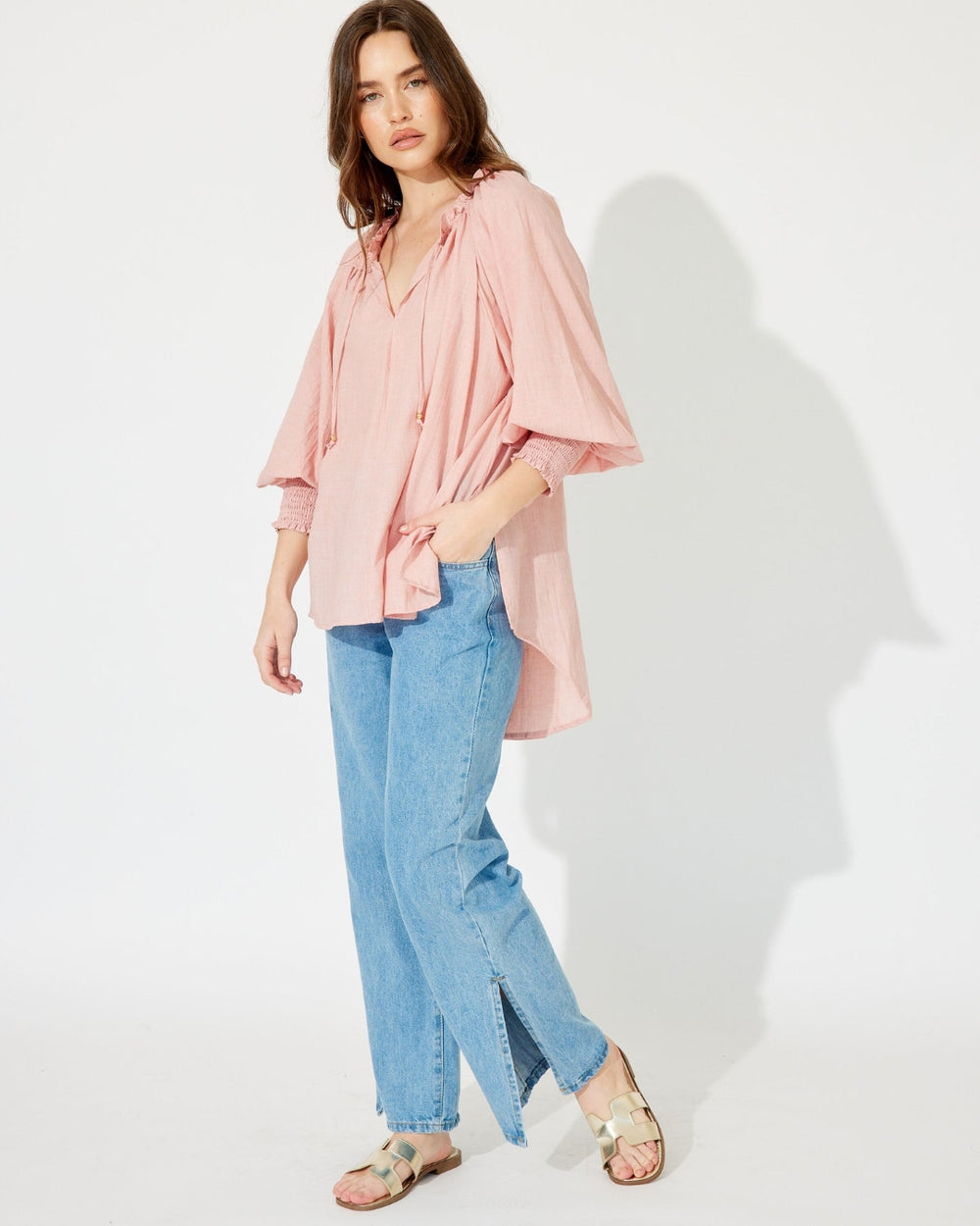 Btl The Label Isola Blouse pink