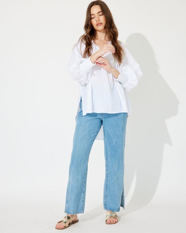 Btl The Label Isola Blouse white