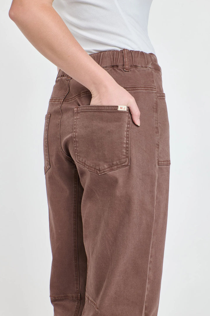 Carter Barrel Jean / Chocolate * PRE ORDER