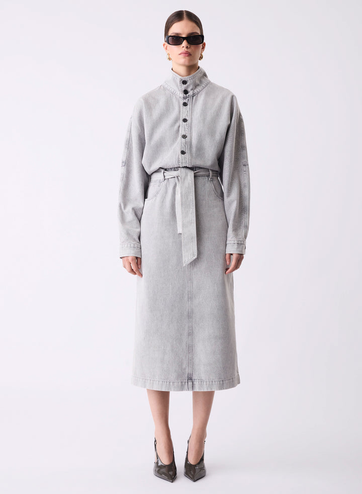 esmaee concord denim dress