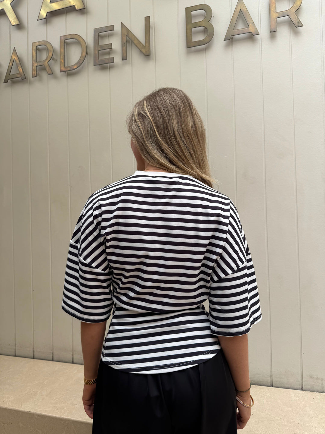 stripe tee from redberry clothing