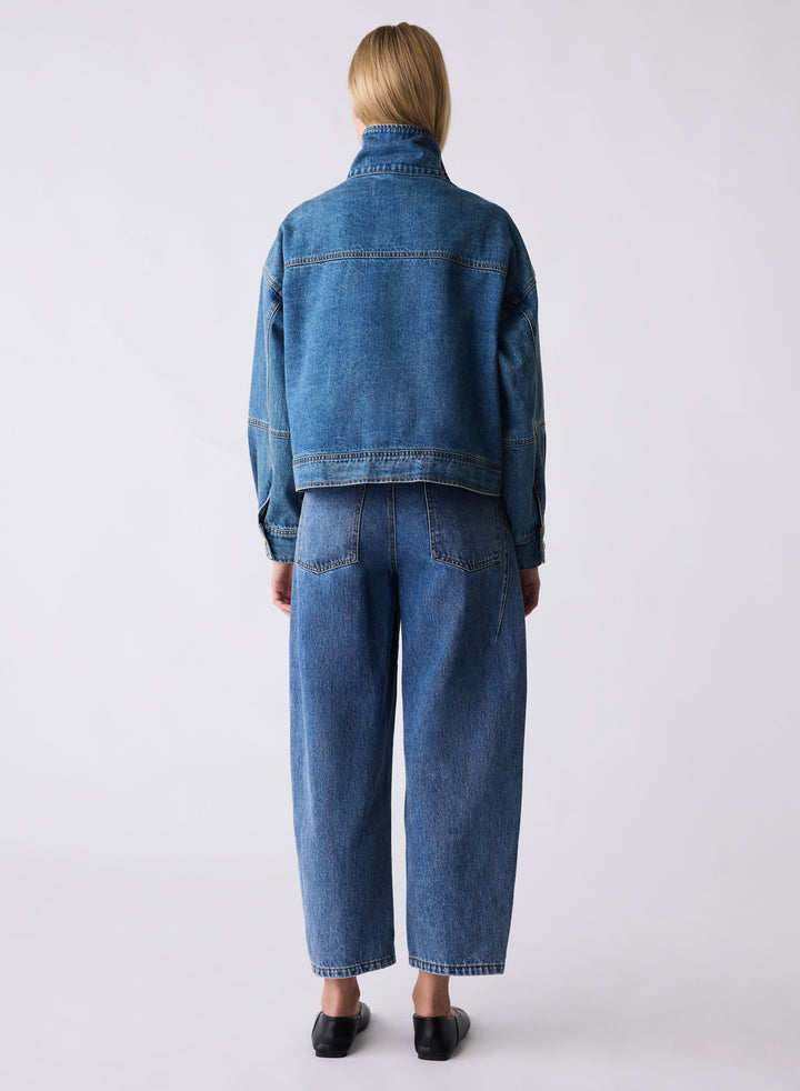 Terminal Denim Jacket by Esmaee