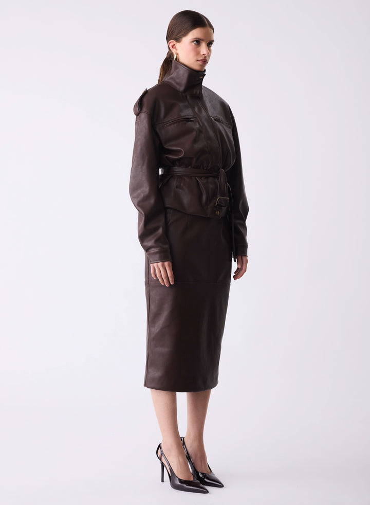 side detail esmaee forme jacket