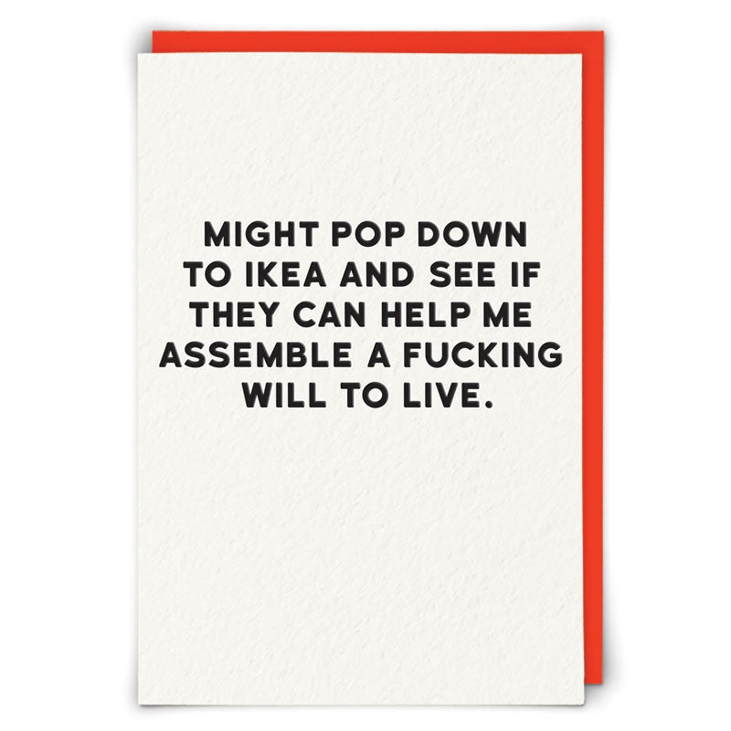 Will To Live Card