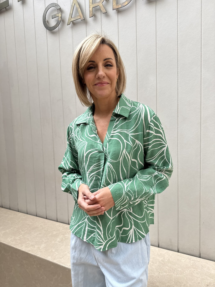 Hayes Print Top