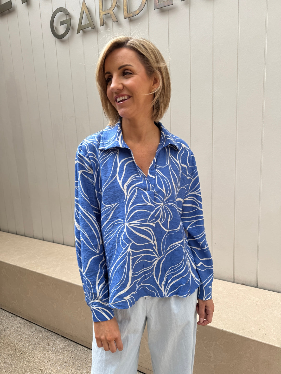 Hayes Print Top