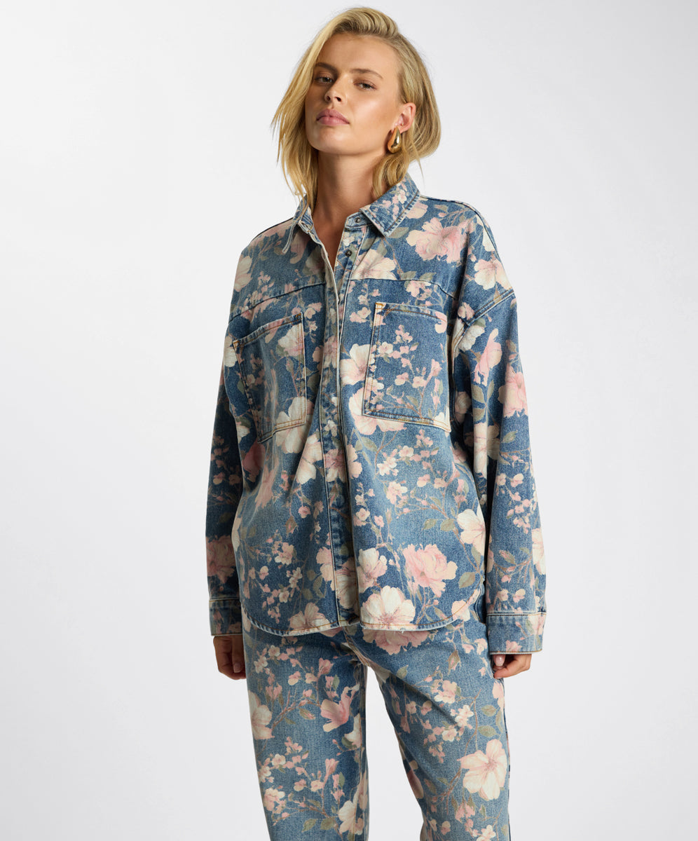 Lovelorn Bloom Daria Shacket one teapoon