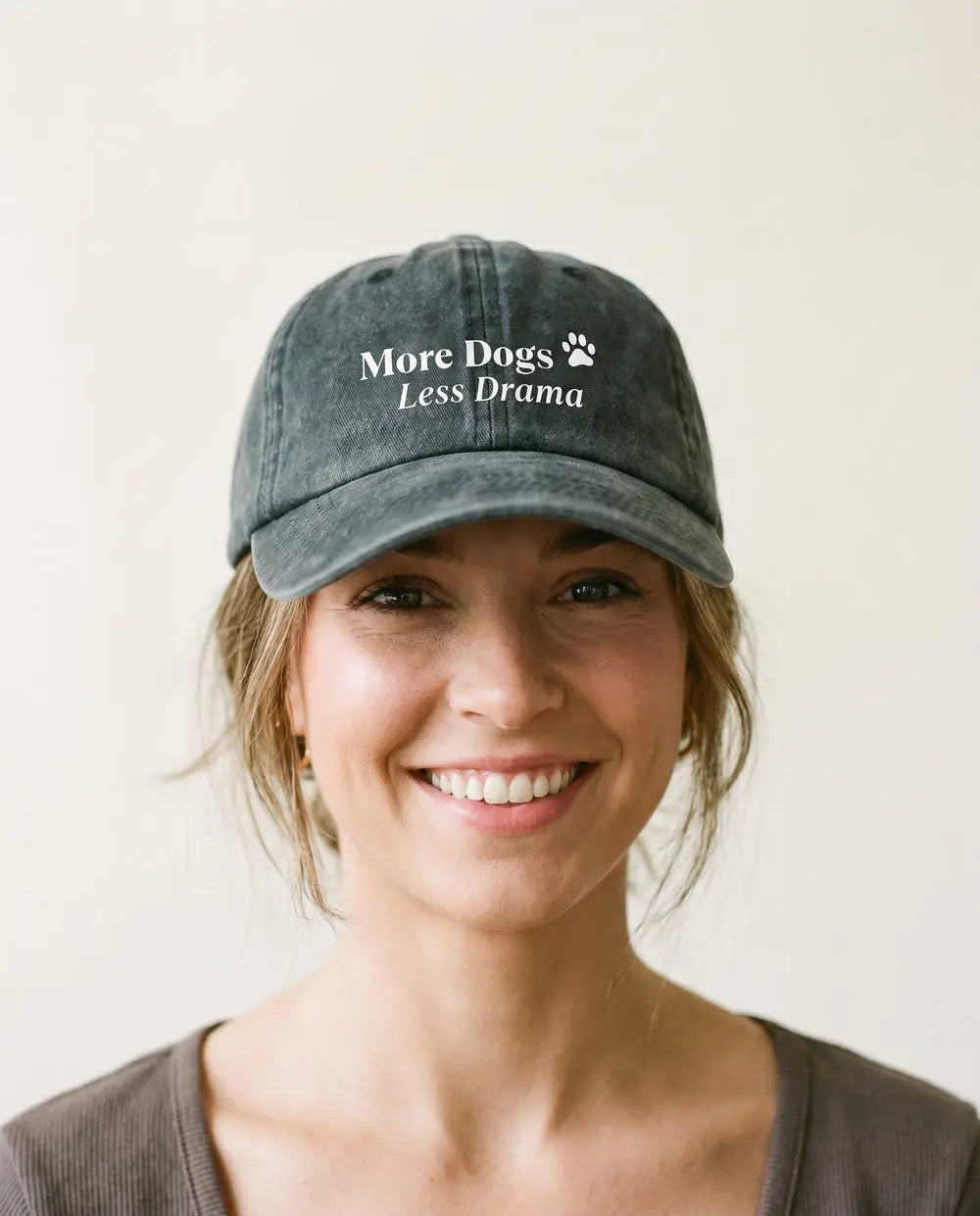 More Dogs Less Drama Cap Paws for Change