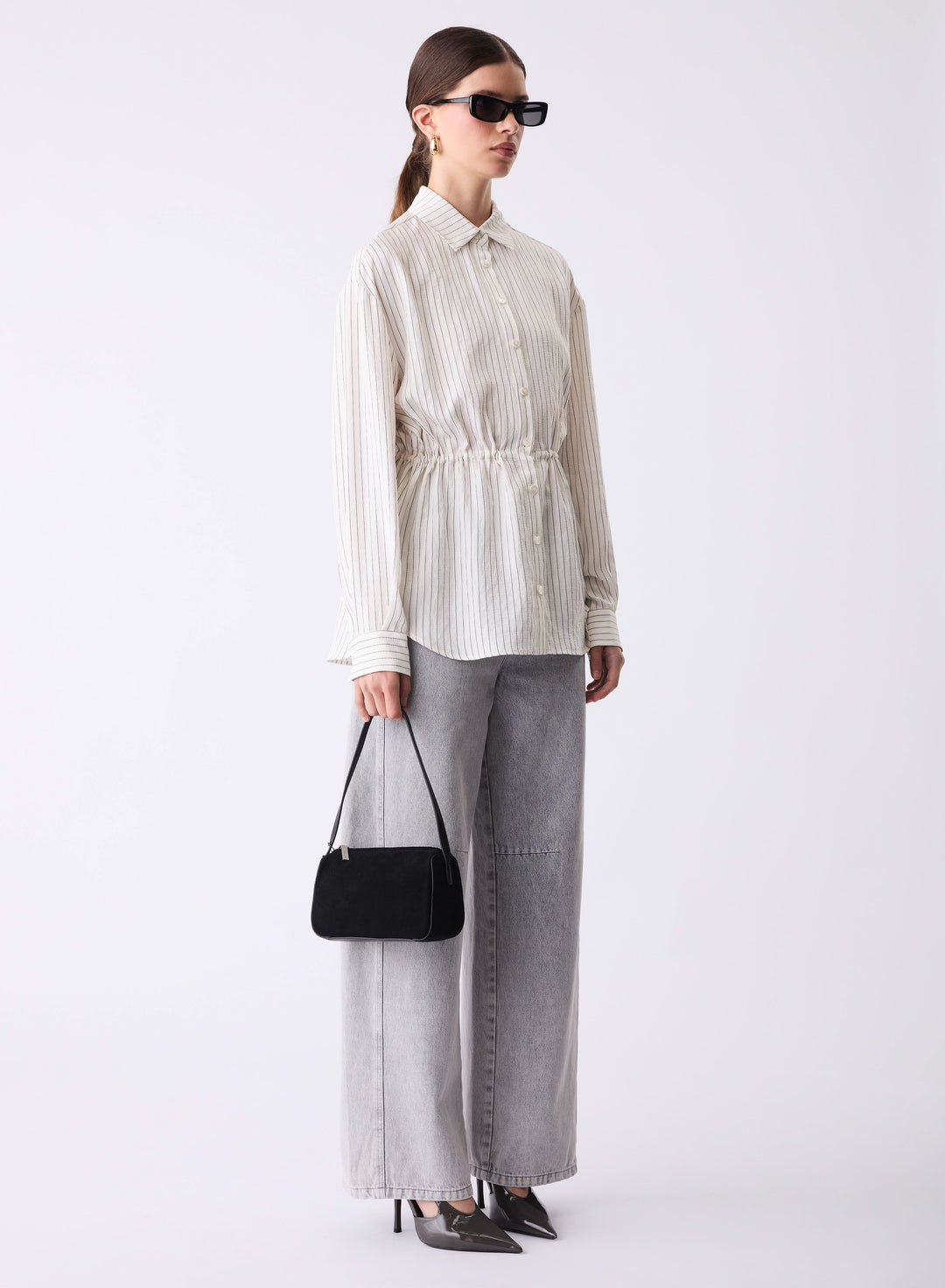 parity drawstring shirt by esmaee