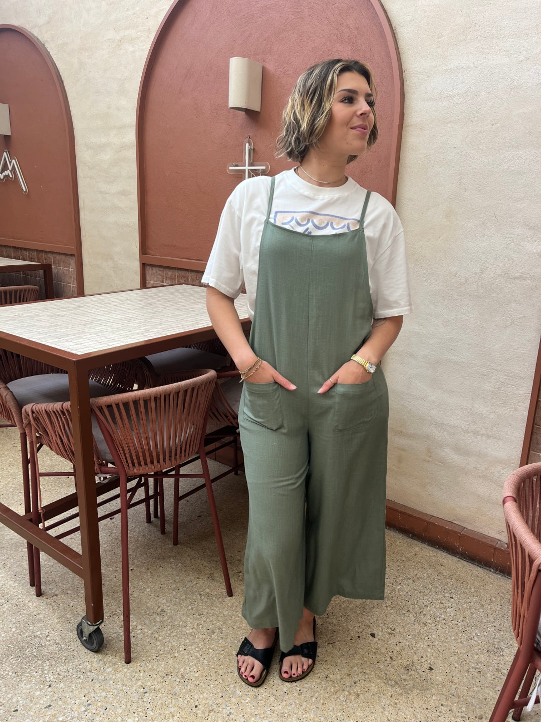 Lola Linen Overalls