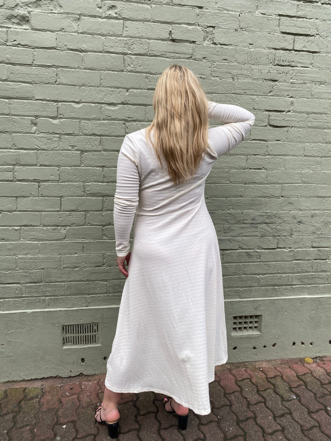 Long-sleeve maxi dress sunny girl