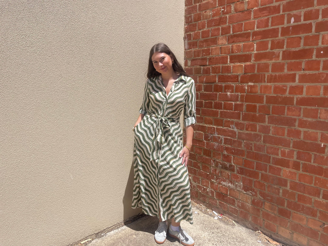 Stella Stripe Maxi Dress