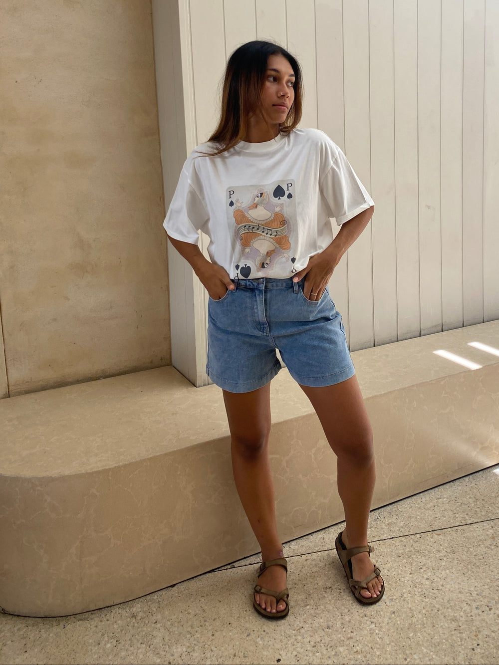 Queen of Peaches Tee from Peach and Parla