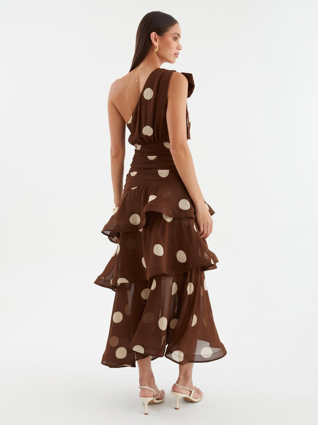 Diva Polkadot Maxi Dress