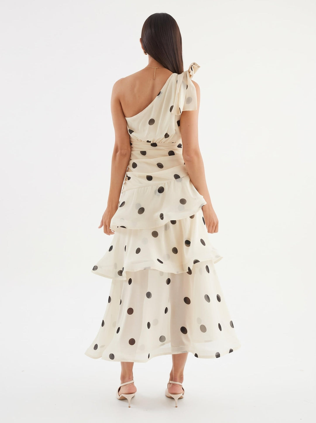 Diva Polkadot Maxi Dress