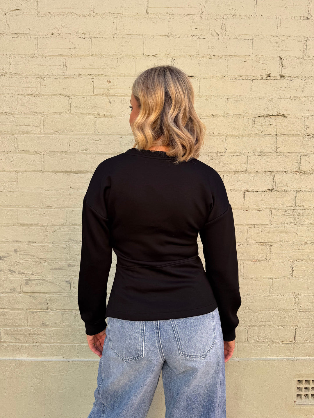 Asymmetric Jersey Top