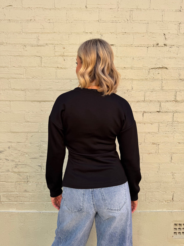 Asymmetric Jersey Top