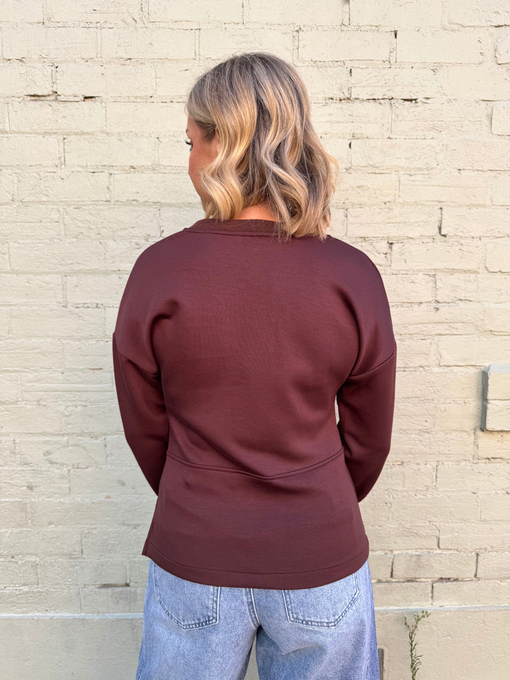 Asymmetric Jersey Top