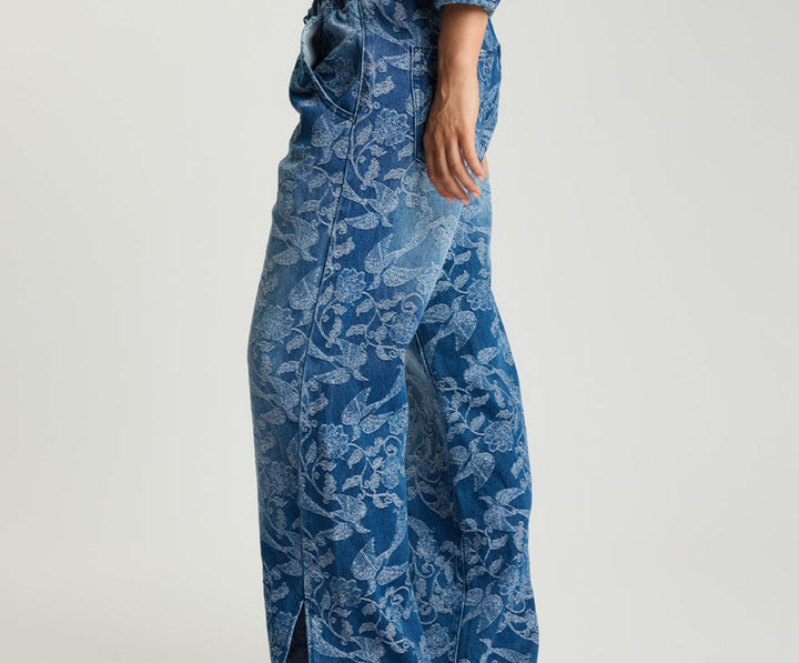 Soaring Free Drawstring Jeans one teaspoon