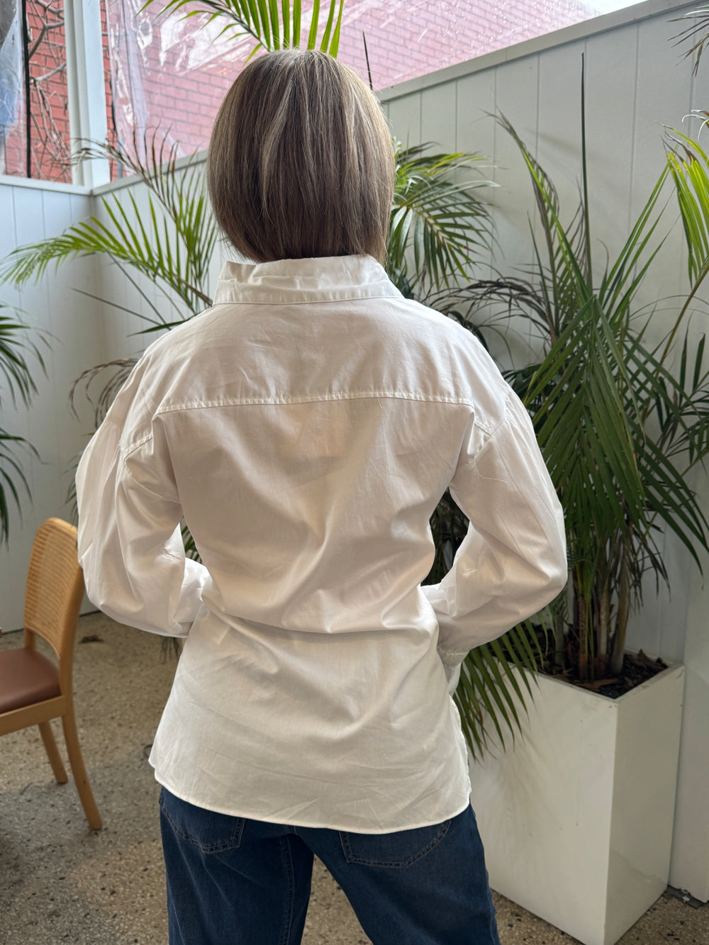 BTL The Label Taulah Shirt in White